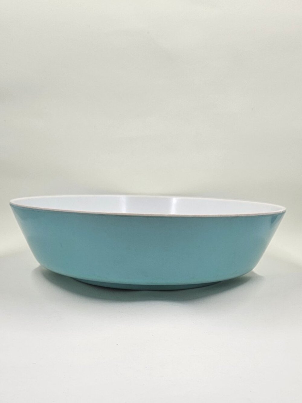 Two-Tone Texas Ware melamine serving bowl